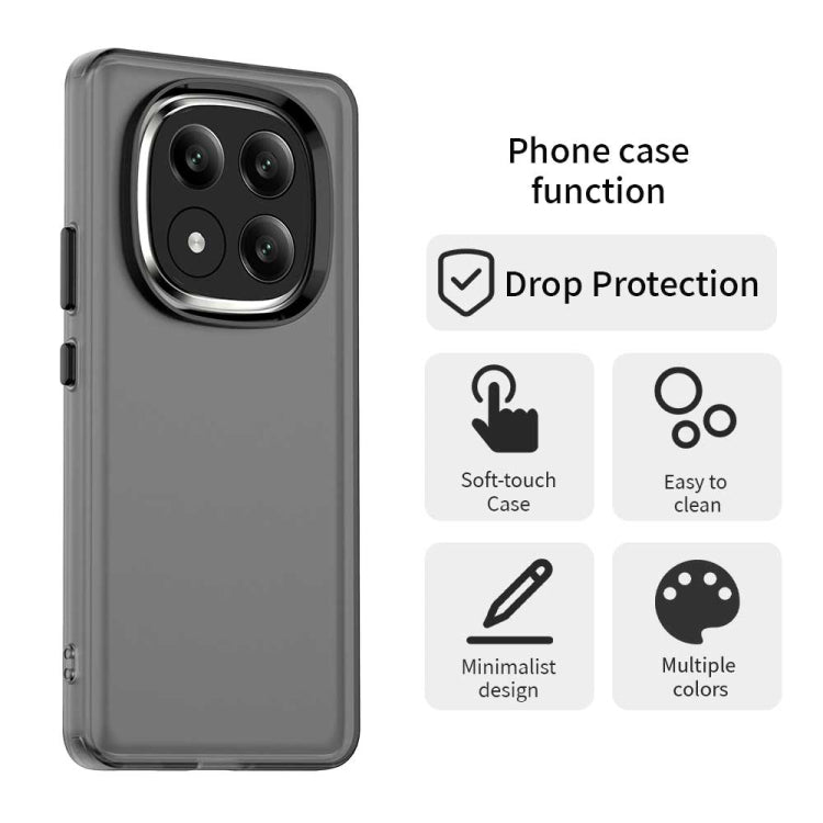 For Redmi Note 14 Pro+ 5G Candy PC Hybrid TPU Shockproof Phone Case