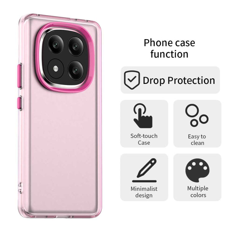 For Redmi Note 14 Pro+ 5G Candy PC Hybrid TPU Shockproof Phone Case