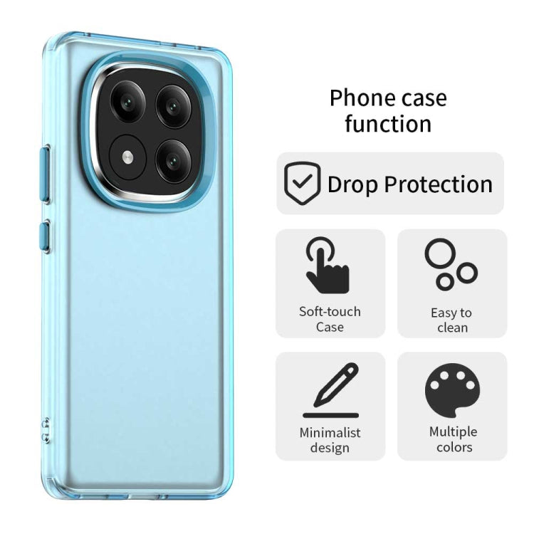 For Redmi Note 14 Pro+ 5G Candy PC Hybrid TPU Shockproof Phone Case