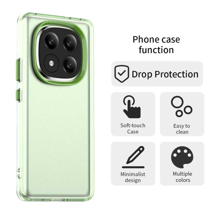 For Redmi Note 14 Pro+ 5G Candy PC Hybrid TPU Shockproof Phone Case