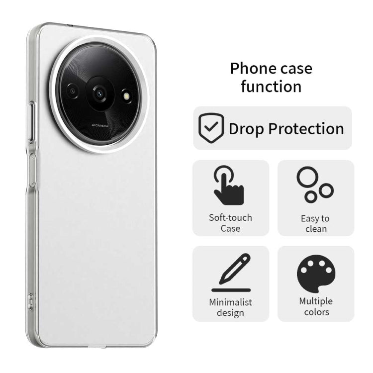 For Redmi A3 Candy PC Hybrid TPU Shockproof Phone Case