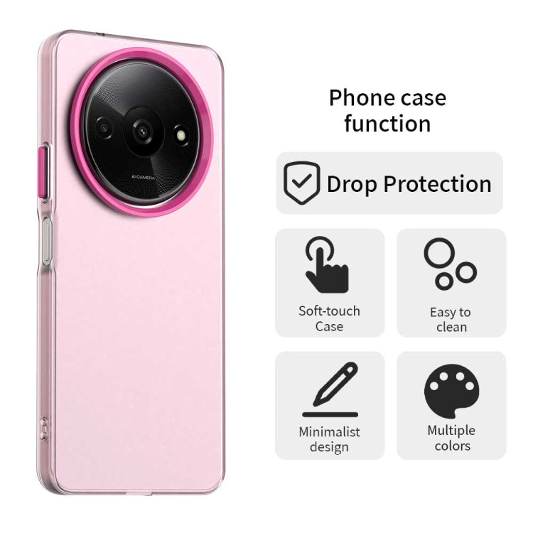 For Redmi A3 Candy PC Hybrid TPU Shockproof Phone Case