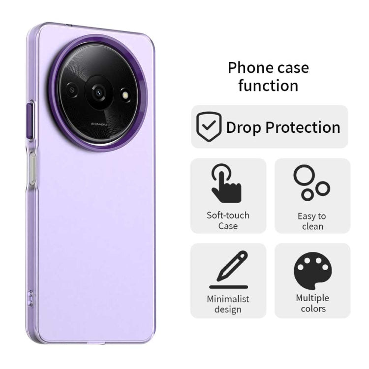 For Redmi A3 Candy PC Hybrid TPU Shockproof Phone Case