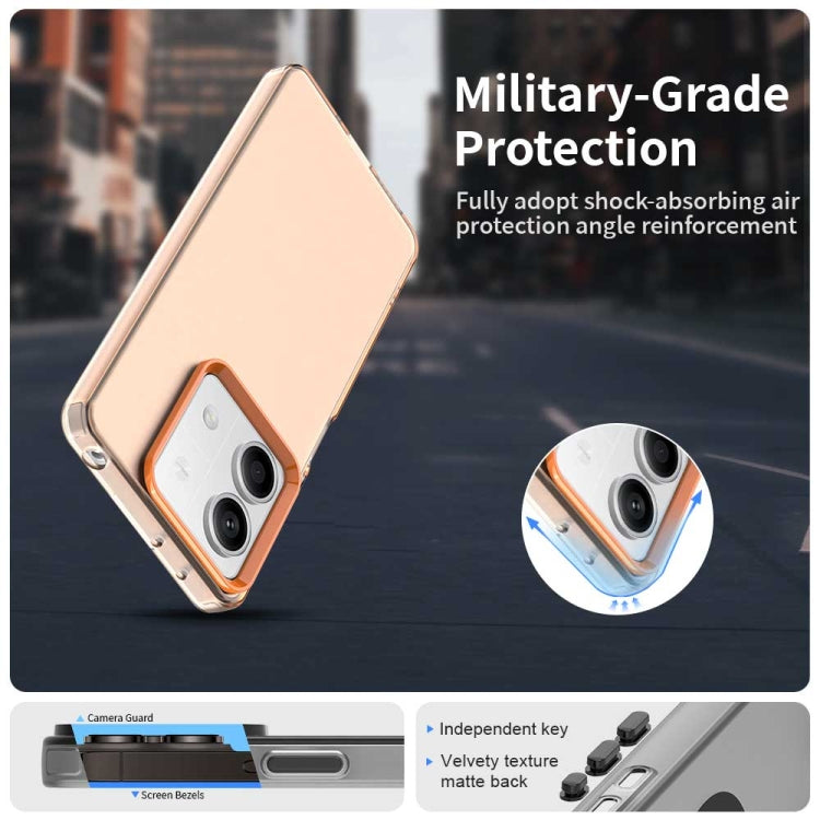 For Redmi Note 13 5G Candy PC Hybrid TPU Shockproof Phone Case