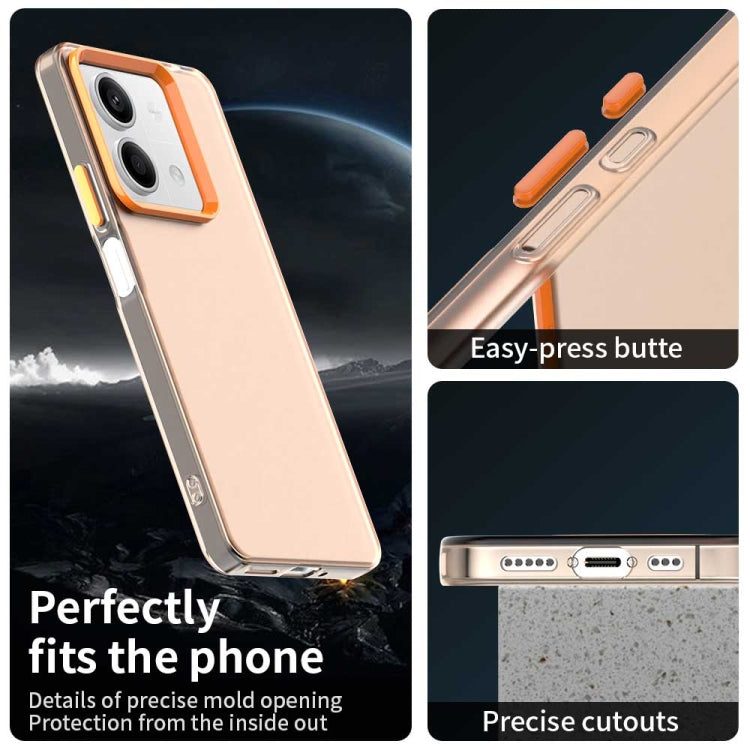 For Redmi Note 13 5G Candy PC Hybrid TPU Shockproof Phone Case