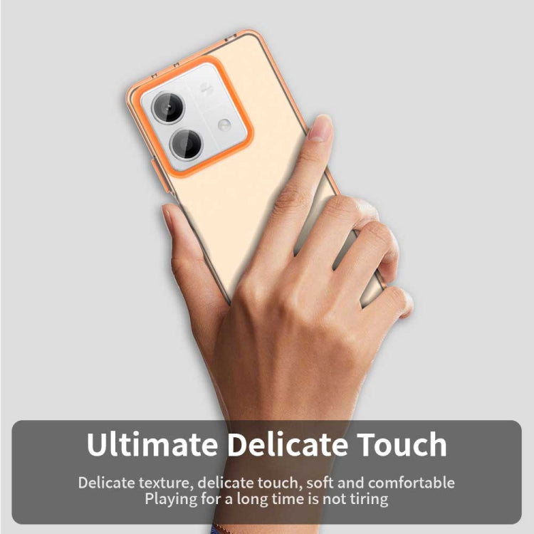 For Redmi Note 13 5G Candy PC Hybrid TPU Shockproof Phone Case