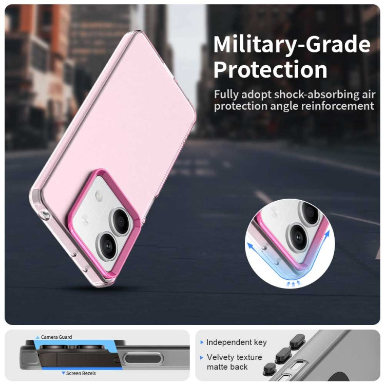 For Redmi Note 13 5G Candy PC Hybrid TPU Shockproof Phone Case