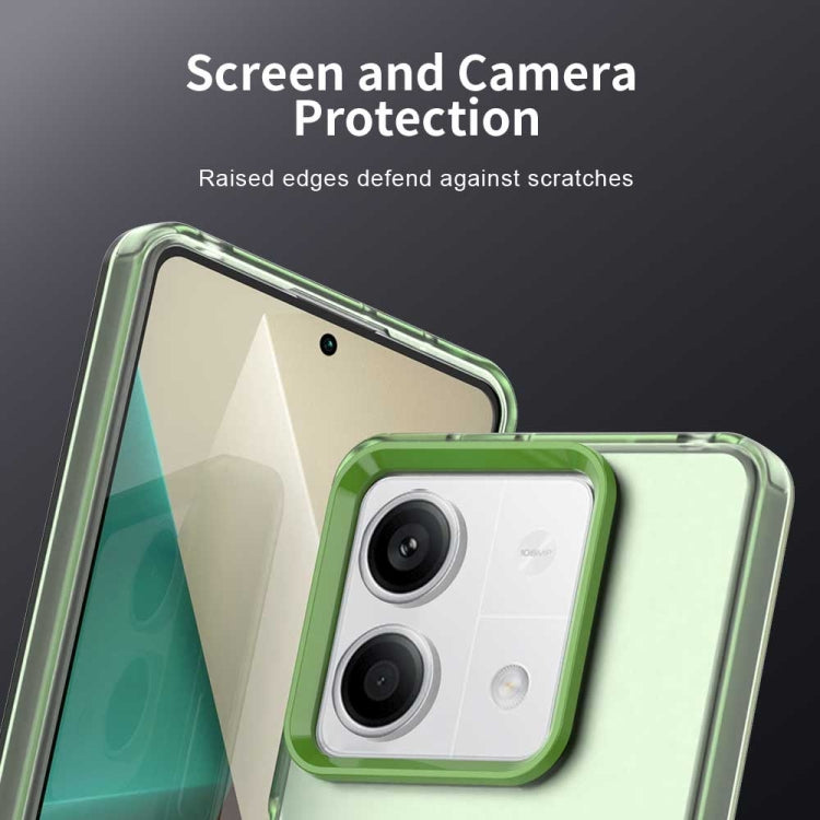 For Redmi Note 13 5G Candy PC Hybrid TPU Shockproof Phone Case