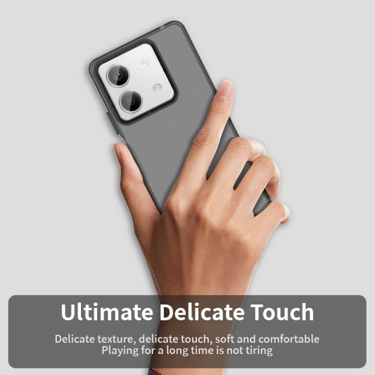 For Redmi Note 13R Pro Candy PC Hybrid TPU Shockproof Phone Case