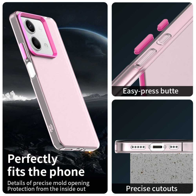 For Redmi Note 13R Pro Candy PC Hybrid TPU Shockproof Phone Case
