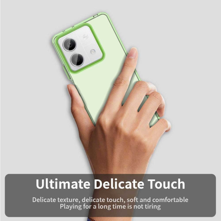 For Redmi Note 13R Pro Candy PC Hybrid TPU Shockproof Phone Case