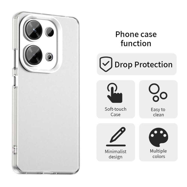 For Redmi Note 13 Pro 4G Candy PC Hybrid TPU Shockproof Phone Case