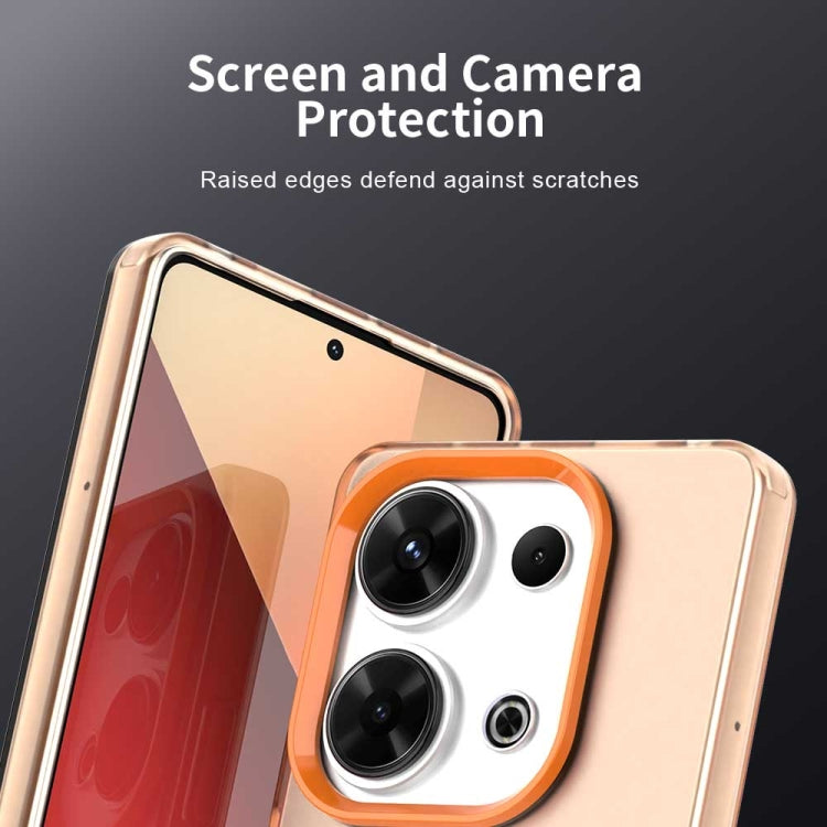 For Redmi Note 13 Pro 4G Candy PC Hybrid TPU Shockproof Phone Case
