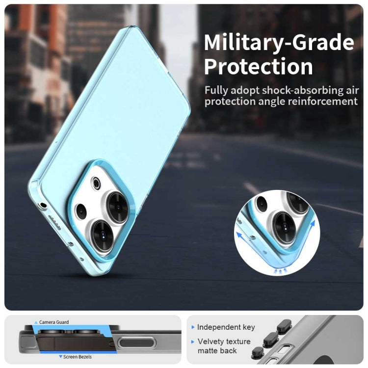 For Redmi Note 13 Pro 4G Candy PC Hybrid TPU Shockproof Phone Case