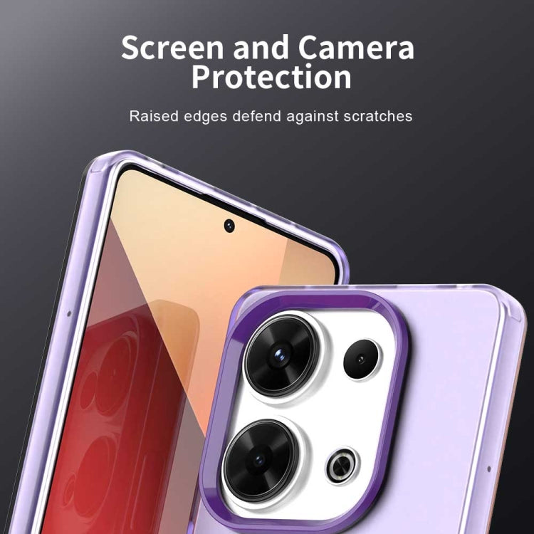For Redmi Note 13 Pro 4G Candy PC Hybrid TPU Shockproof Phone Case