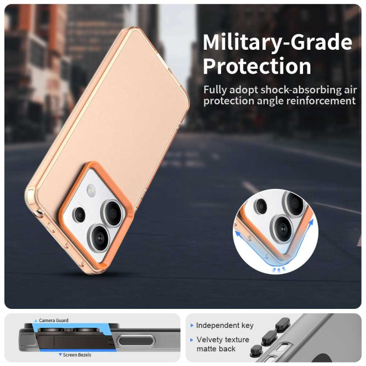For Redmi Note 13 Pro 5G Candy PC Hybrid TPU Shockproof Phone Case