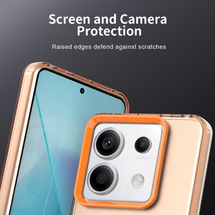For Redmi Note 13 Pro 5G Candy PC Hybrid TPU Shockproof Phone Case