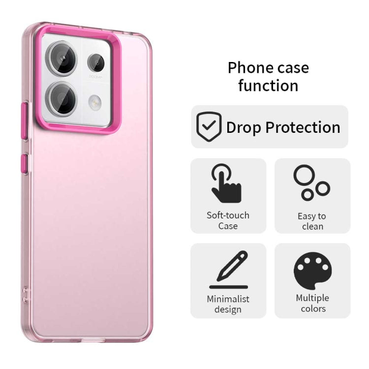 For Redmi Note 13 Pro 5G Candy PC Hybrid TPU Shockproof Phone Case