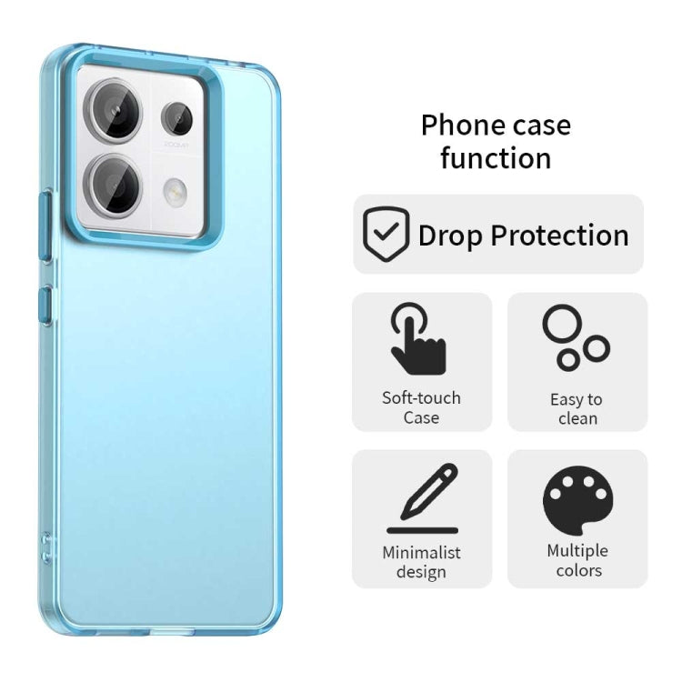 For Redmi Note 13 Pro 5G Candy PC Hybrid TPU Shockproof Phone Case