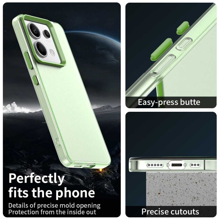 For Redmi Note 13 Pro 5G Candy PC Hybrid TPU Shockproof Phone Case