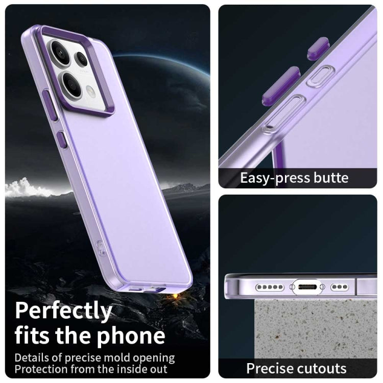 For Redmi Note 13 Pro 5G Candy PC Hybrid TPU Shockproof Phone Case