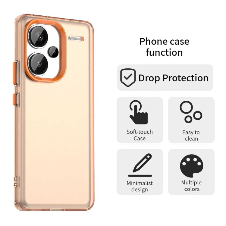 For Redmi Note 13 Pro+ Candy PC Hybrid TPU Shockproof Phone Case