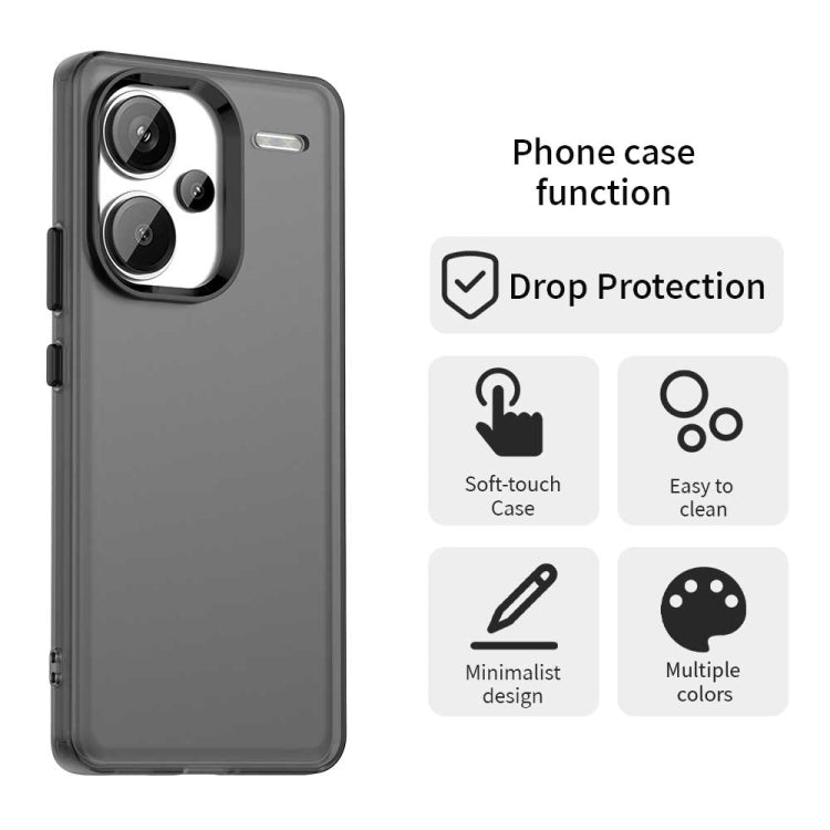 For Redmi Note 13 Pro+ Candy PC Hybrid TPU Shockproof Phone Case