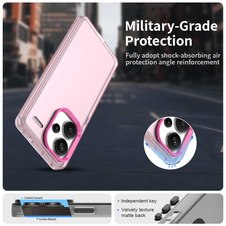 For Redmi Note 13 Pro+ Candy PC Hybrid TPU Shockproof Phone Case