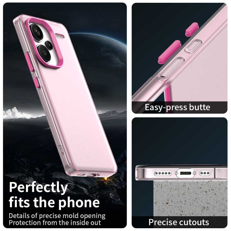 For Redmi Note 13 Pro+ Candy PC Hybrid TPU Shockproof Phone Case