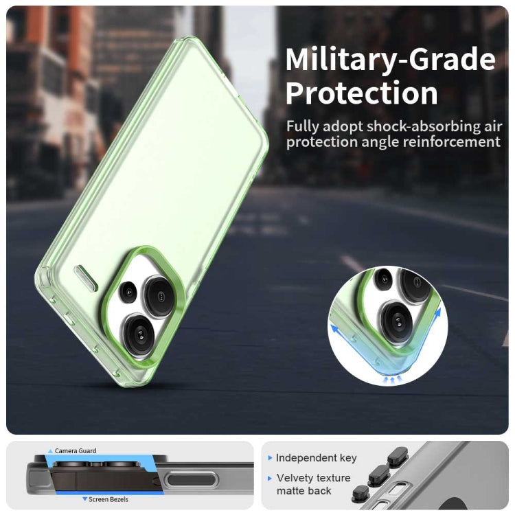 For Redmi Note 13 Pro+ Candy PC Hybrid TPU Shockproof Phone Case