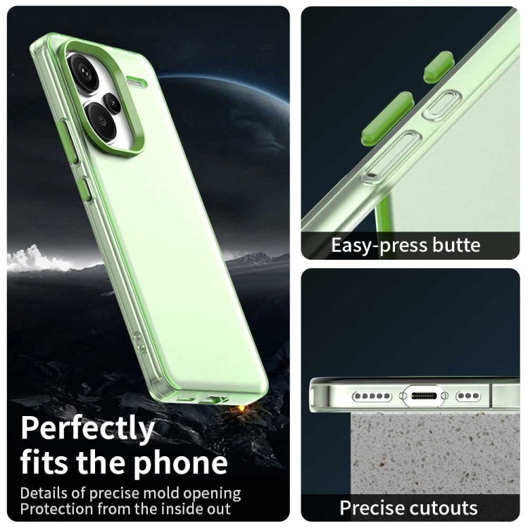 For Redmi Note 13 Pro+ Candy PC Hybrid TPU Shockproof Phone Case