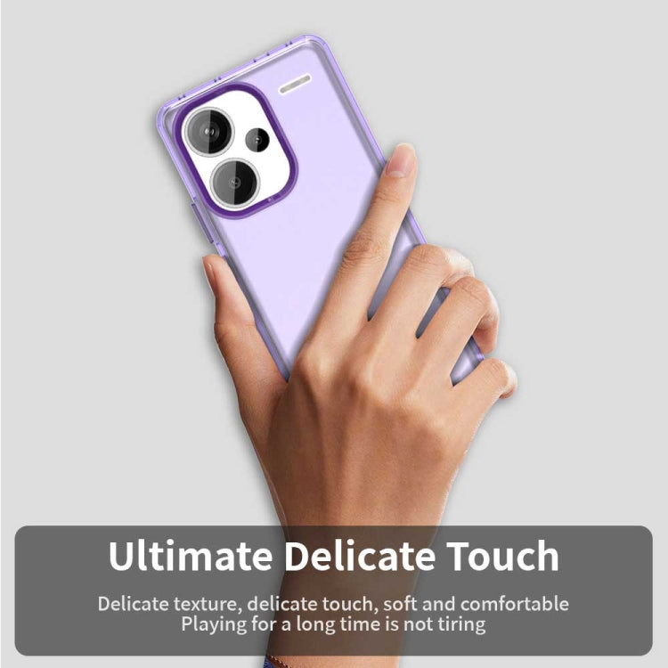 For Redmi Note 13 Pro+ Candy PC Hybrid TPU Shockproof Phone Case