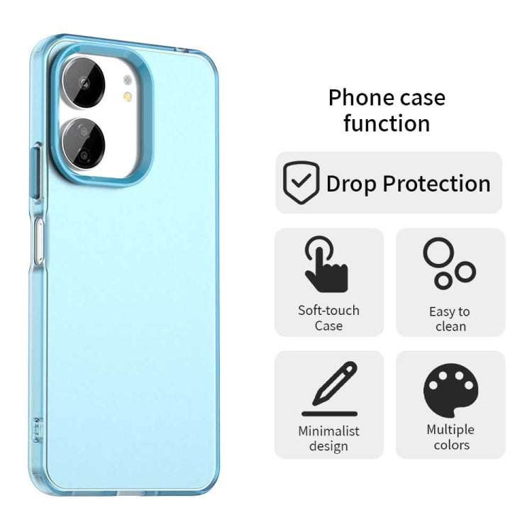 For Redmi 13C 4G Candy PC Hybrid TPU Shockproof Phone Case