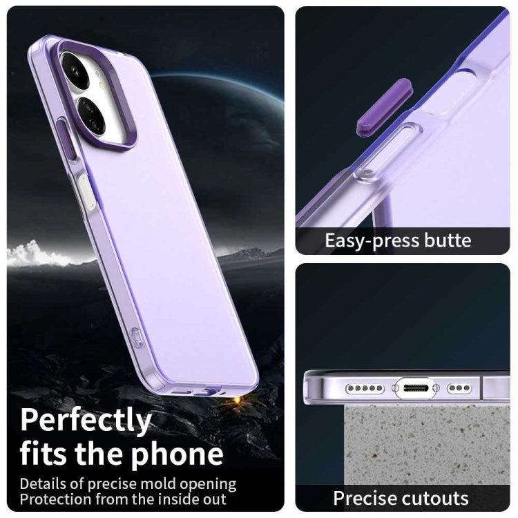 For Redmi 13C 4G Candy PC Hybrid TPU Shockproof Phone Case
