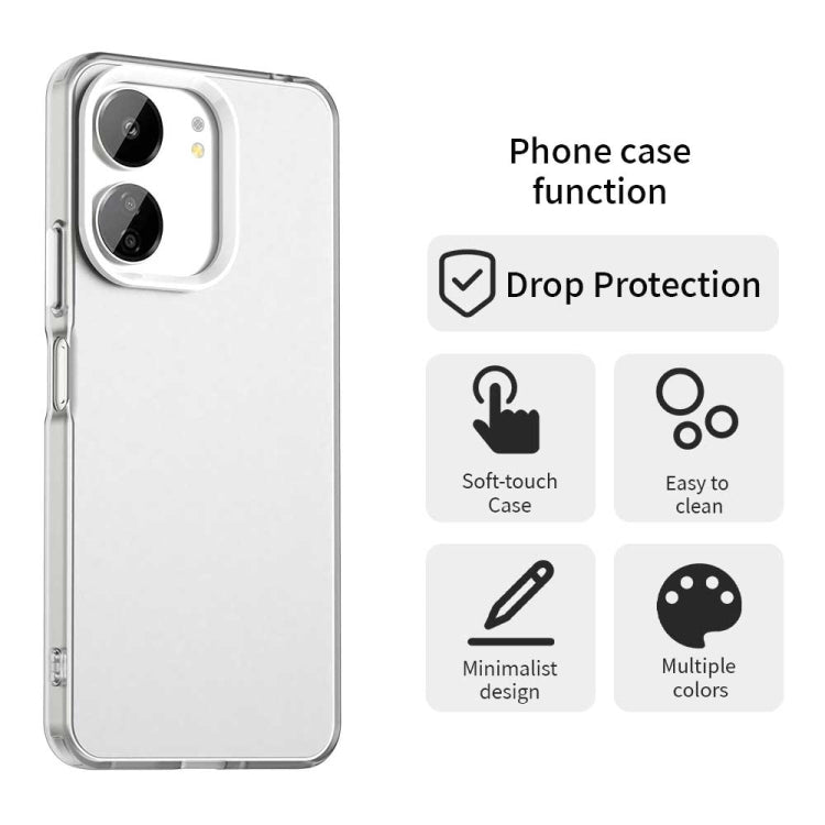 For Redmi 13C 5G Candy PC Hybrid TPU Shockproof Phone Case