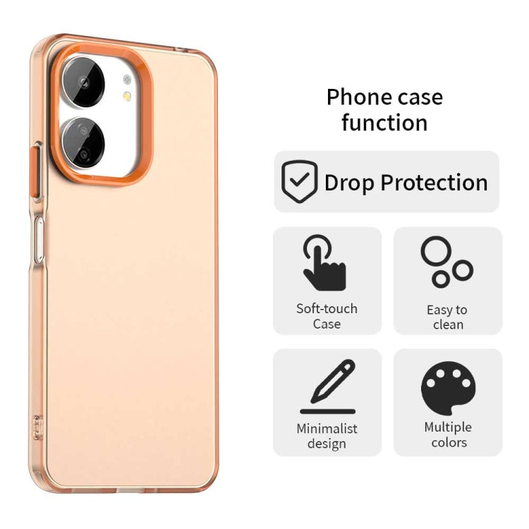 For Redmi 13C 5G Candy PC Hybrid TPU Shockproof Phone Case