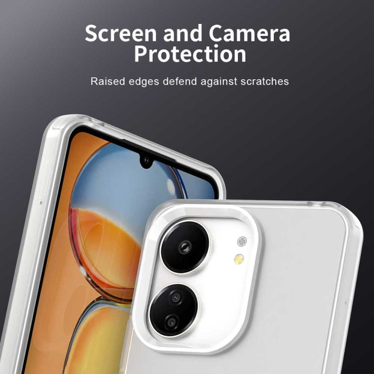 For Redmi 13R 5G Candy PC Hybrid TPU Shockproof Phone Case
