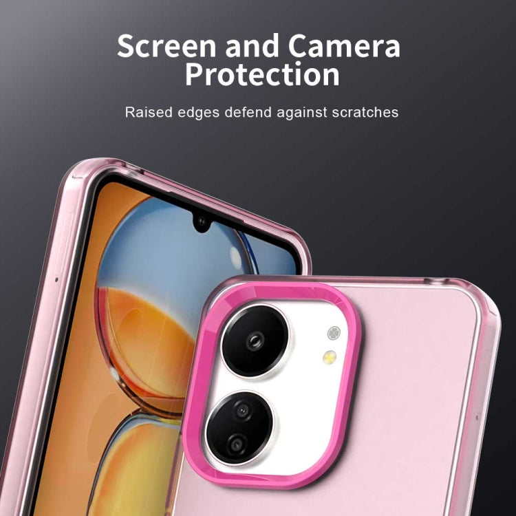 For Redmi 13R 5G Candy PC Hybrid TPU Shockproof Phone Case