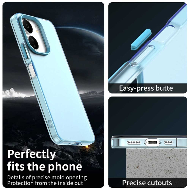 For Redmi 13R 5G Candy PC Hybrid TPU Shockproof Phone Case