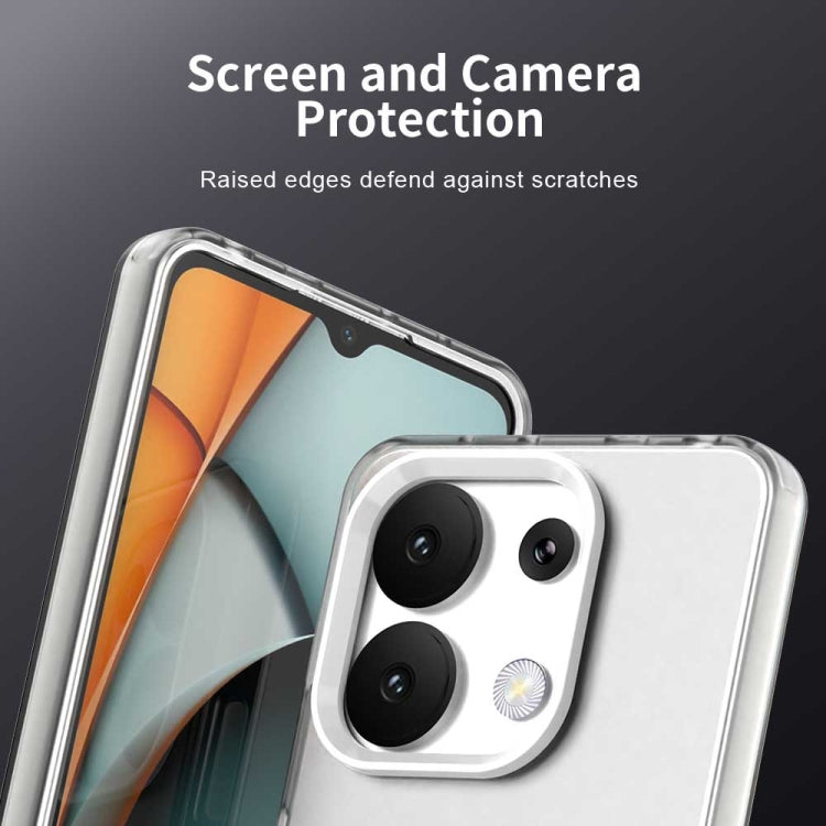 For Redmi Note 13 4G Candy PC Hybrid TPU Shockproof Phone Case