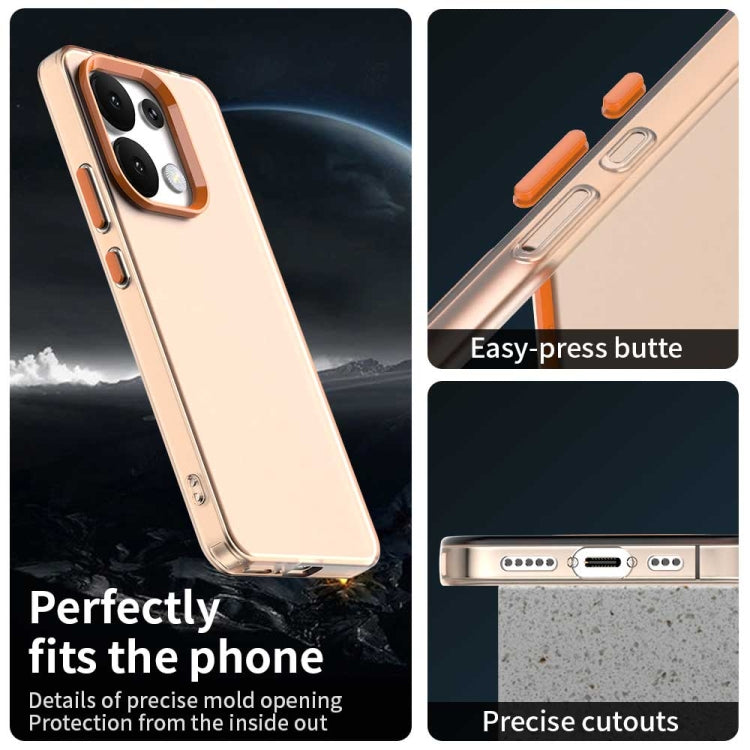 For Redmi Note 13 4G Candy PC Hybrid TPU Shockproof Phone Case