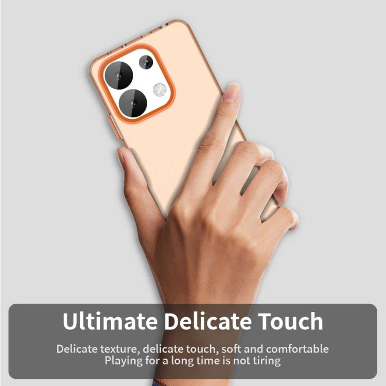 For Redmi Note 13 4G Candy PC Hybrid TPU Shockproof Phone Case