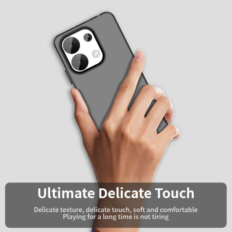 For Redmi Note 13 4G Candy PC Hybrid TPU Shockproof Phone Case