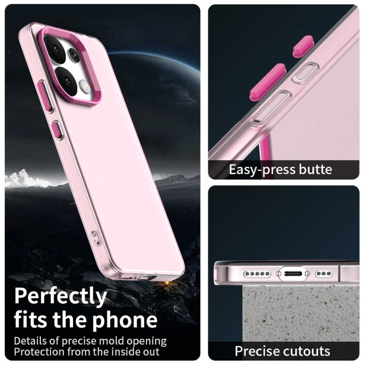 For Redmi Note 13 4G Candy PC Hybrid TPU Shockproof Phone Case