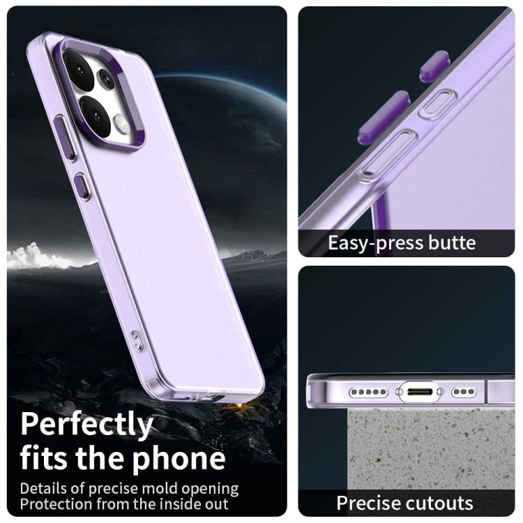 For Redmi Note 13 4G Candy PC Hybrid TPU Shockproof Phone Case