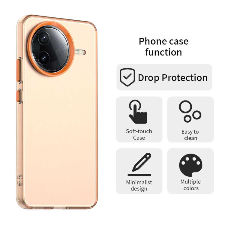 For Redmi K80 / Xiaomi Poco F7 Pro Candy PC Hybrid TPU Shockproof Phone Case