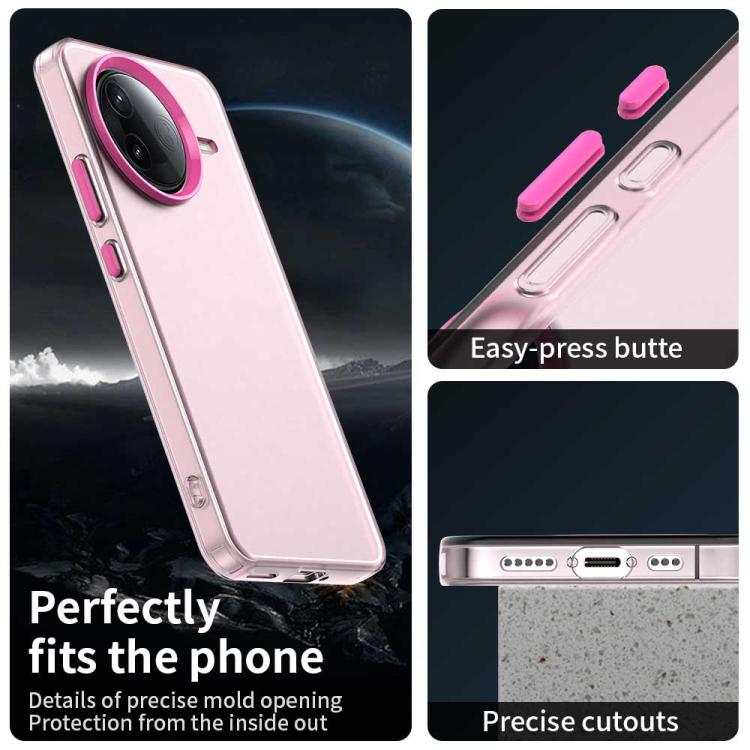For Redmi K80 / Xiaomi Poco F7 Pro Candy PC Hybrid TPU Shockproof Phone Case