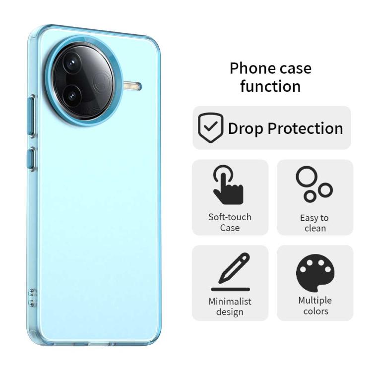 For Redmi K80 / Xiaomi Poco F7 Pro Candy PC Hybrid TPU Shockproof Phone Case