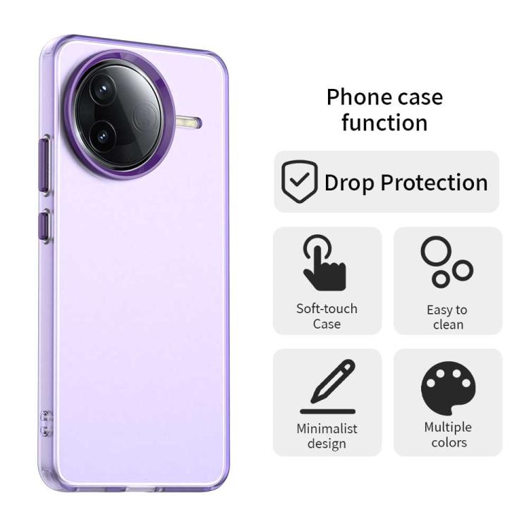 For Redmi K80 / Xiaomi Poco F7 Pro Candy PC Hybrid TPU Shockproof Phone Case