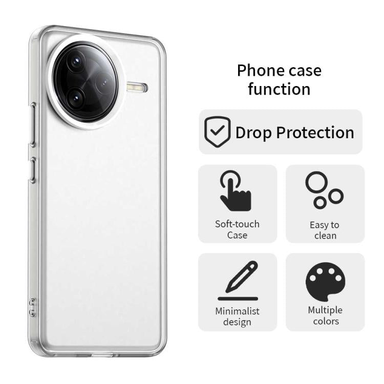 For Redmi K80 Pro / Xiaomi Pcoc F7 Ultra Candy PC Hybrid TPU Shockproof Phone Case